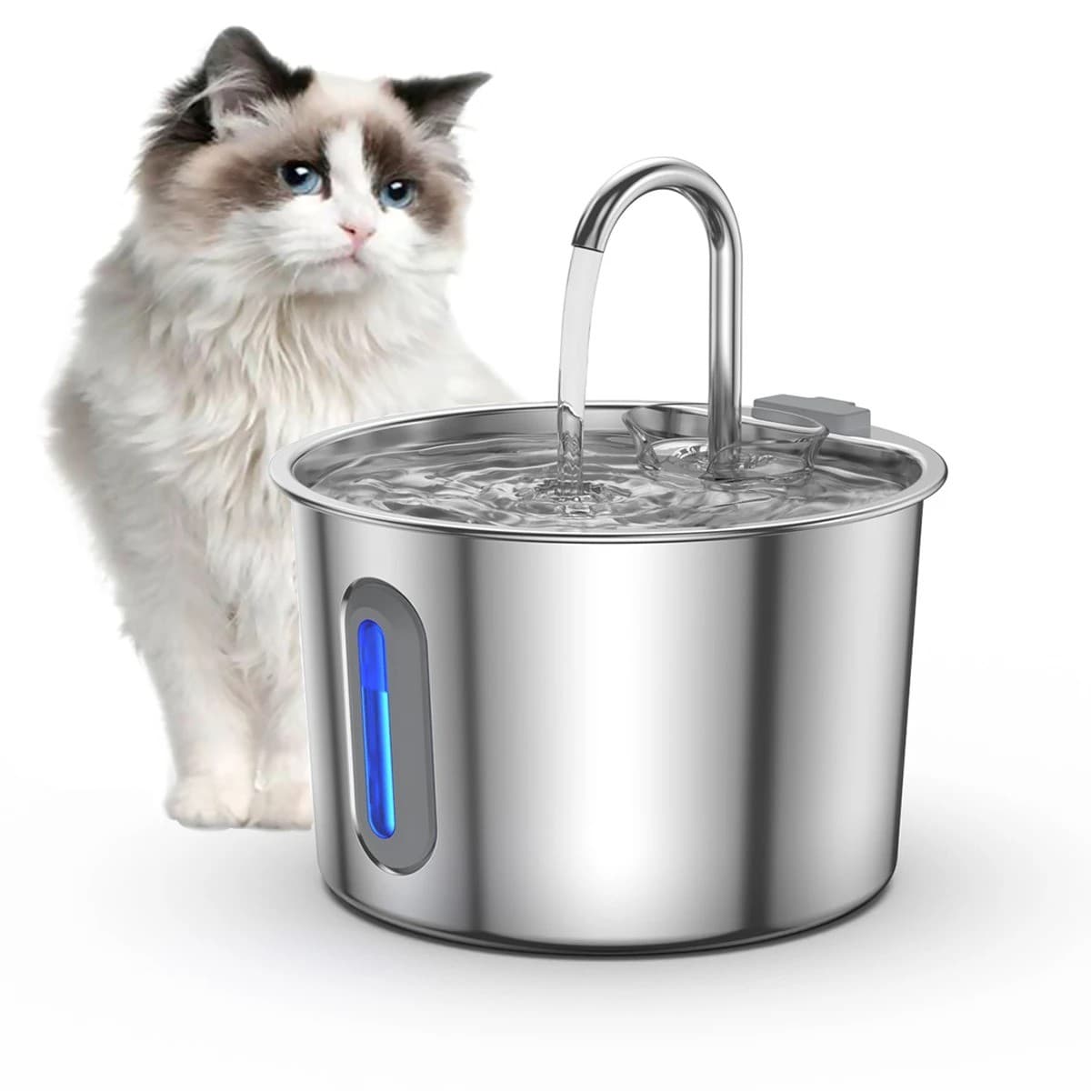 Fontaine à eau inox 2,2 L NOVLI — packshot