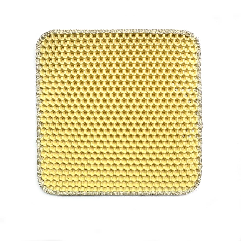 product tapis jaune alvéolé